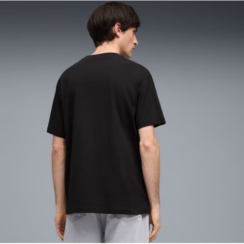 634434 01 GRAPHIC CAT COWBOY RELAXED TEE
