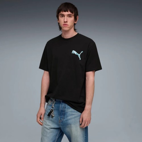 634436 01 GRAPHIC X-RAY RELAXED TEE