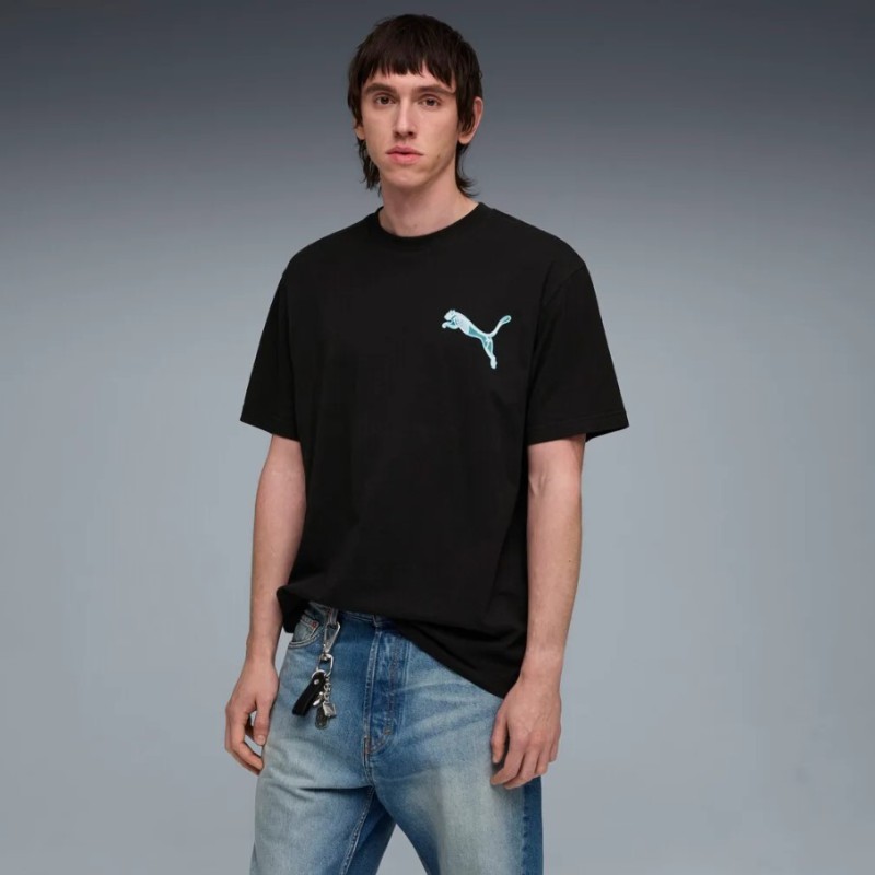 634436 01 GRAPHIC X-RAY RELAXED TEE