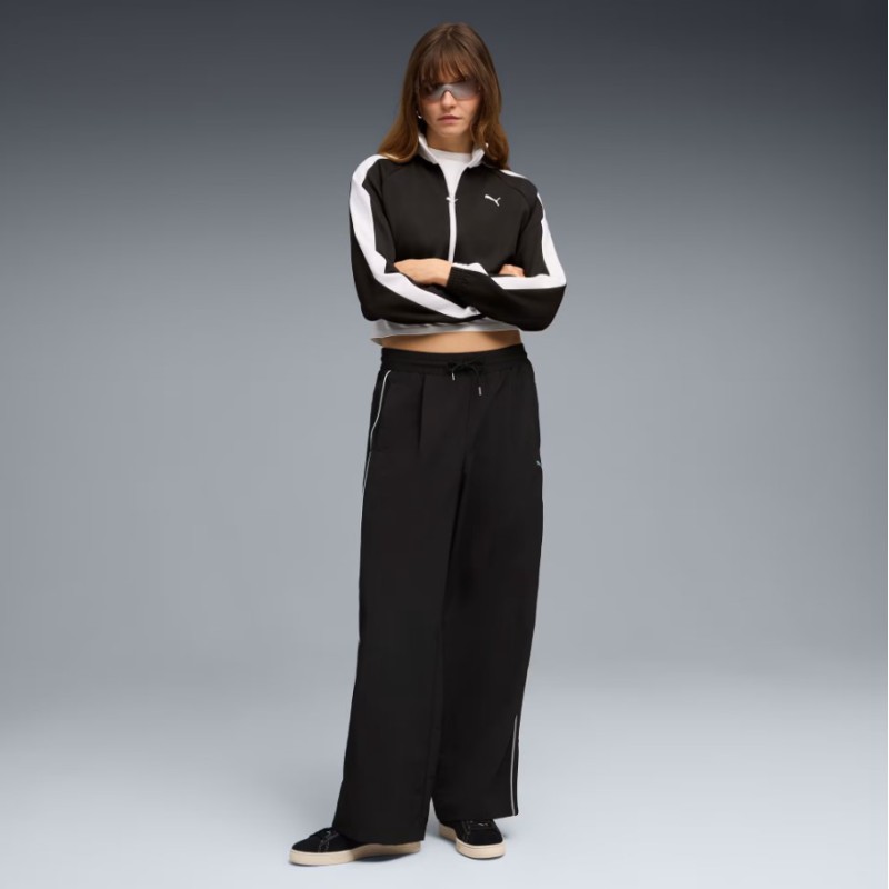 634556 01 T7 PUMA PIQUE RELAXED CROPPED TRACK JACKET