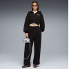 635394 01 ESSENTIALS GRAPHIC BEDAZZLED FZ HOODIE TR