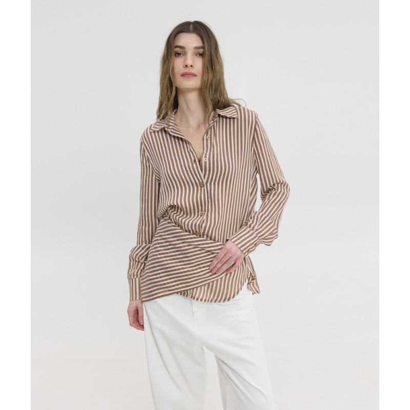 LUCIDA SEMI-SHEER SHIRT