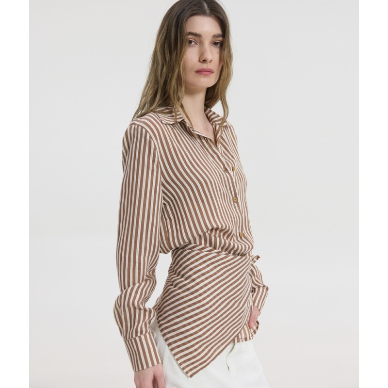 LUCIDA SEMI-SHEER SHIRT