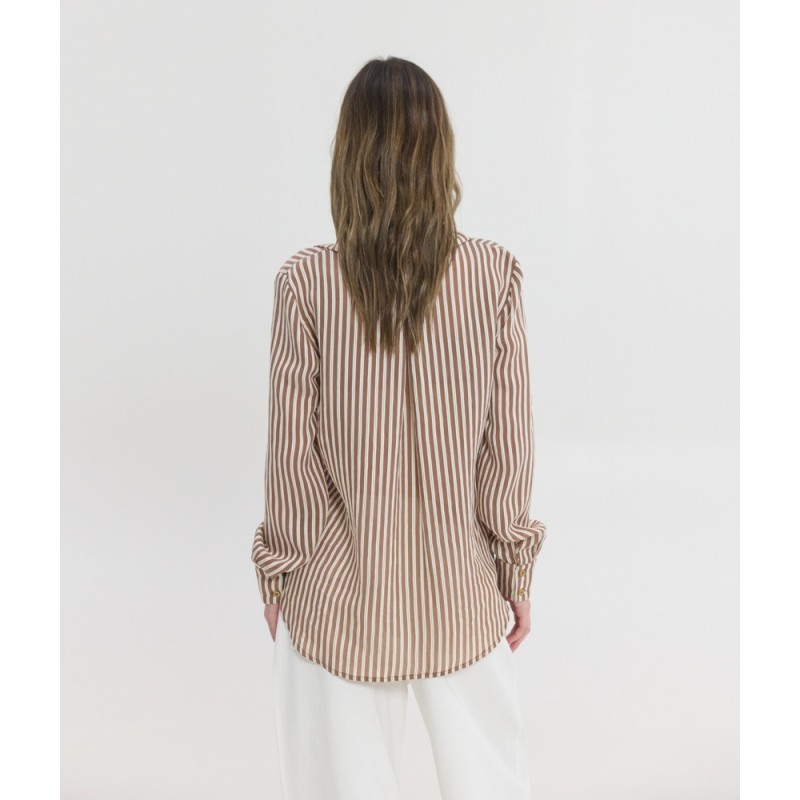 LUCIDA SEMI-SHEER SHIRT