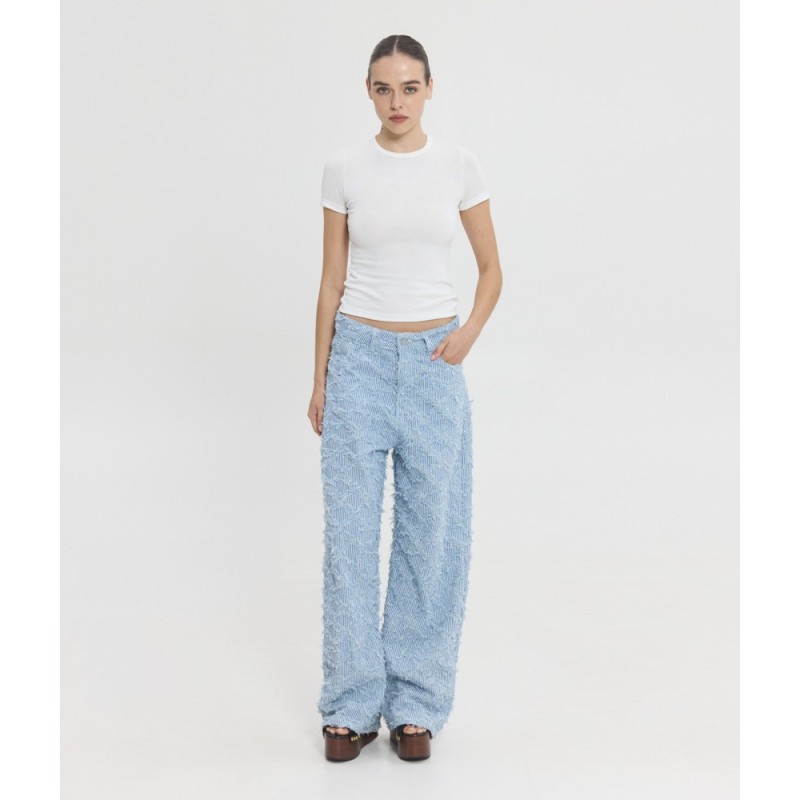 MONICA STRIPED JEANS