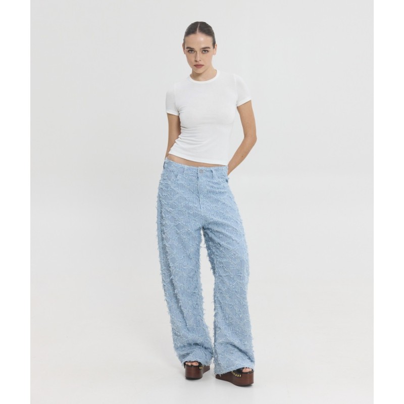 MONICA STRIPED JEANS
