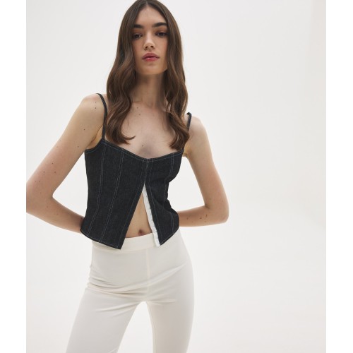 BIANCA DENIM TOP