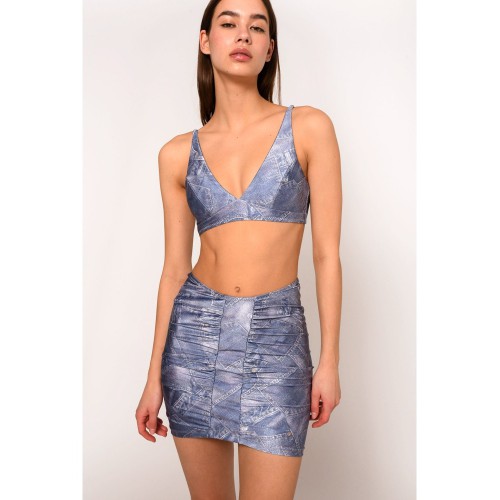 MELANIE PRINTED SKIRT