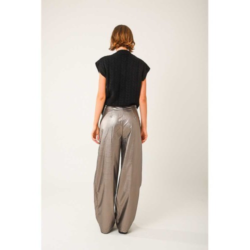 METALLIC TROUSERS