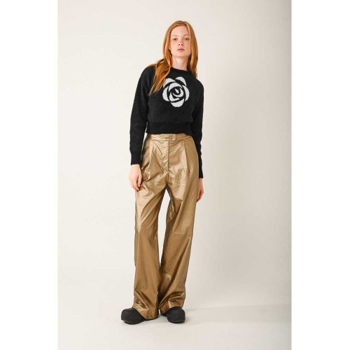 METALLIC TROUSERS