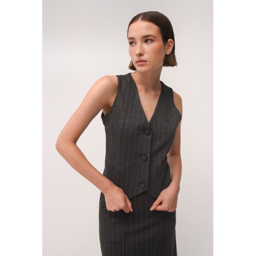 MILANA STRIPPED VEST