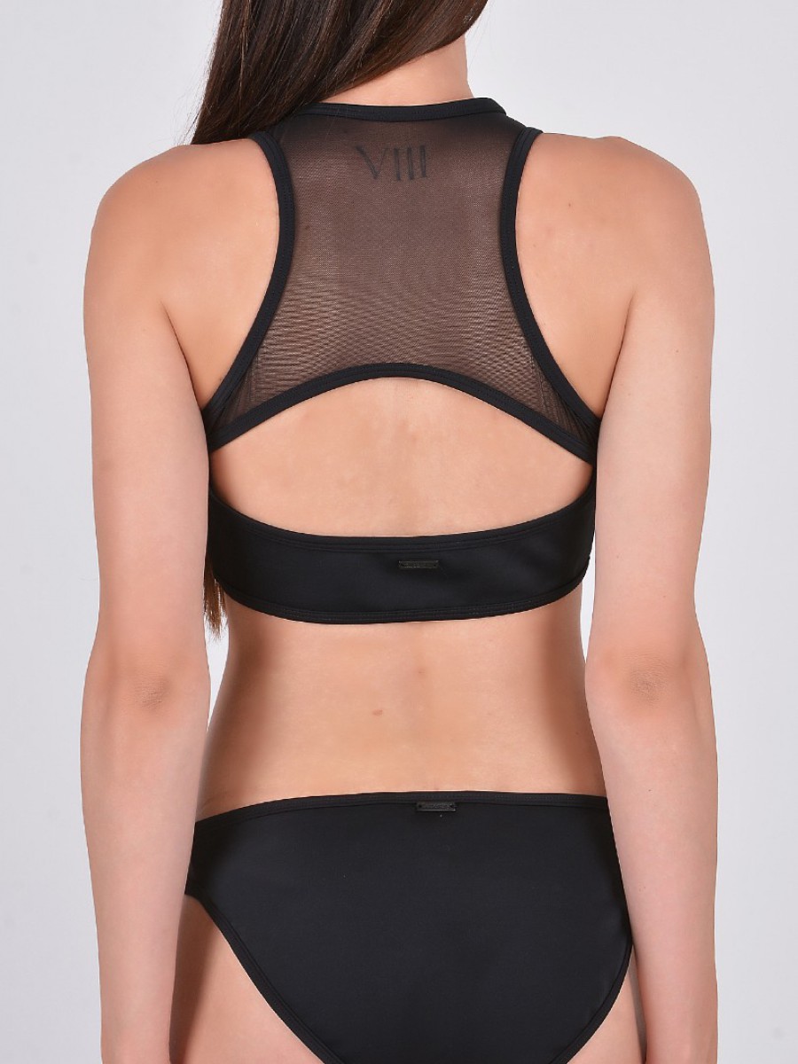 ΜΠΙΚΙΝΙ SUPERDRY ΠΑΝΩ  ΜΑΥΡΟ G30032EO