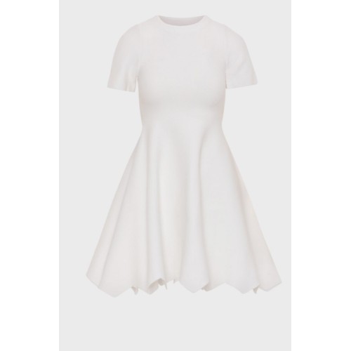 TM0738 SHORT SLEEVE KNIT DRESS