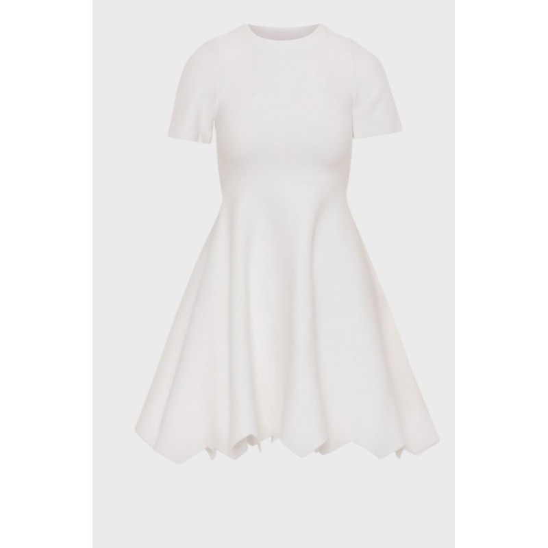 TM0738 SHORT SLEEVE KNIT DRESS
