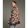 TM0815 JACQUARD INKAS KNIT CARDIGAN