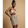TM8019 LUREX RESORT NIGHT KNIT SKIRT