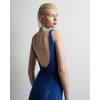 TM8004 LUREX RESORT TANK KNIT DRESS