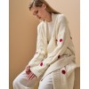 TM7435 HAND MADE EMBROIDERY CARDIGAN