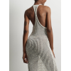 TM8009 LUREX RESORT OPEN SIDES LONG DRESS