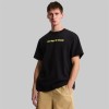 NF0A8GQVJK31 M LOGO RWIST RELAXED SHORT SLEEVE TEE-GR TNF BLACK