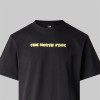 NF0A8GQVJK31 M LOGO RWIST RELAXED SHORT SLEEVE TEE-GR TNF BLACK