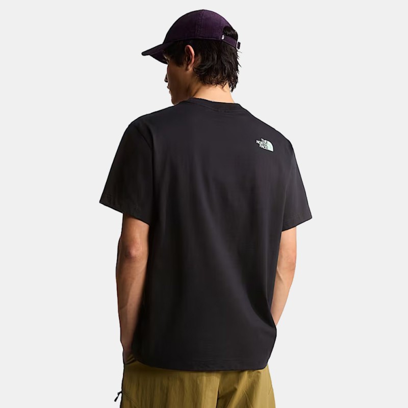 NF0A8GQXJK31 M MOUNTAIN PLAY RELAXED SHORT SLEEVE TEE TNF BLACK