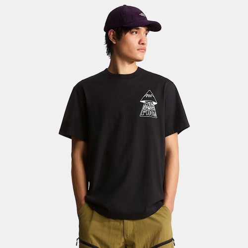 NF0A8GQXJK31 M MOUNTAIN PLAY RELAXED SHORT SLEEVE TEE TNF BLACK