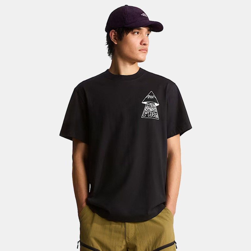 NF0A8GQXJK31 M MOUNTAIN PLAY RELAXED SHORT SLEEVE TEE TNF BLACK