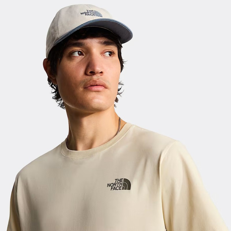 NF0A8GA7DOM1 M MONTE REGULAR SHORT SLEEVE TEE-GRAPHIC DESERT STONE