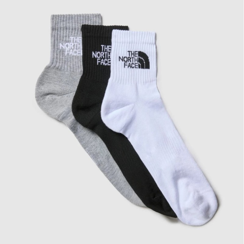 NF0A882G3OW1 MULTI SPORT CUSH QUARTER 3P BLACK