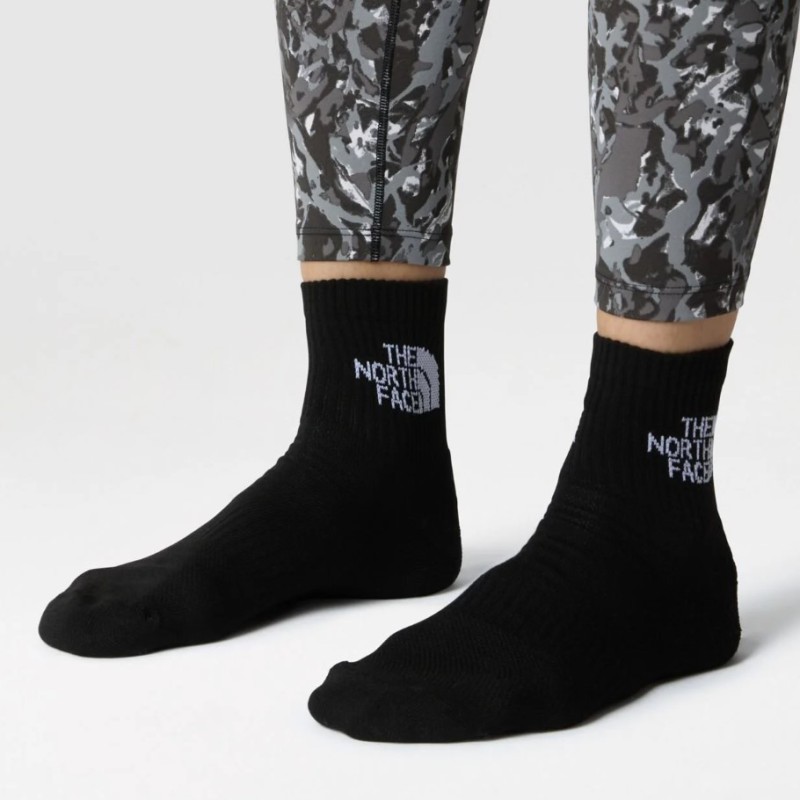 NF0A882G3OW1 MULTI SPORT CUSH QUARTER 3P BLACK