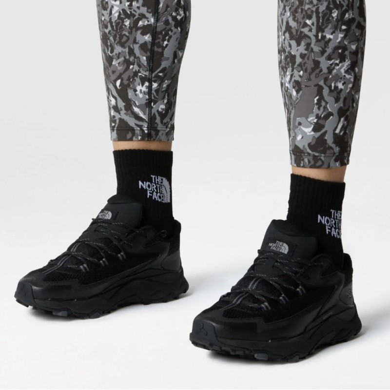 NF0A882G3OW1 MULTI SPORT CUSH QUARTER 3P BLACK