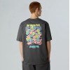 NF0A8E3CRHI1 U EXPEDITION CELEBRATION OVERSIZED S/S GREY
