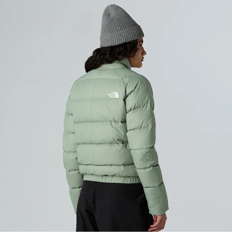 NF0A8E73BQ11 W HYALITE DOWN JACKET SLATE MOSS
