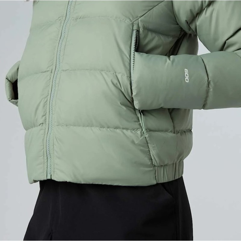 NF0A8E73BQ11 W HYALITE DOWN JACKET SLATE MOSS