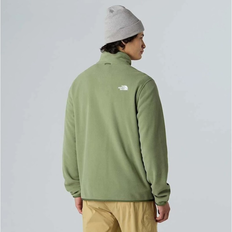 NF0A8D0RBO91 M GLACIER FLEECE JACKET BARK MIST
