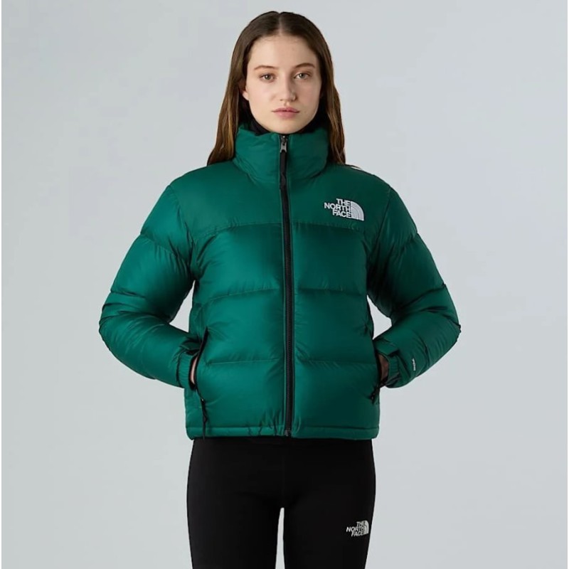 NF0A3XEO1KI1 W 1996 RETRO NUPTSE JACKET HUNTER GREEN
