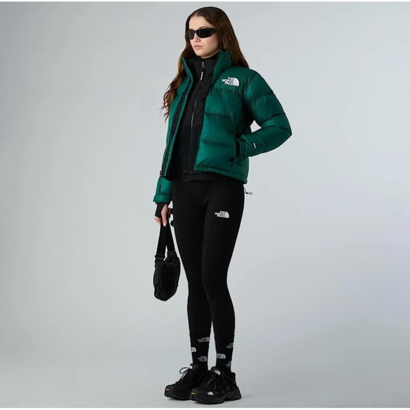 NF0A3XEO1KI1 W 1996 RETRO NUPTSE JACKET HUNTER GREEN