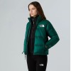 NF0A3XEO1KI1 W 1996 RETRO NUPTSE JACKET HUNTER GREEN