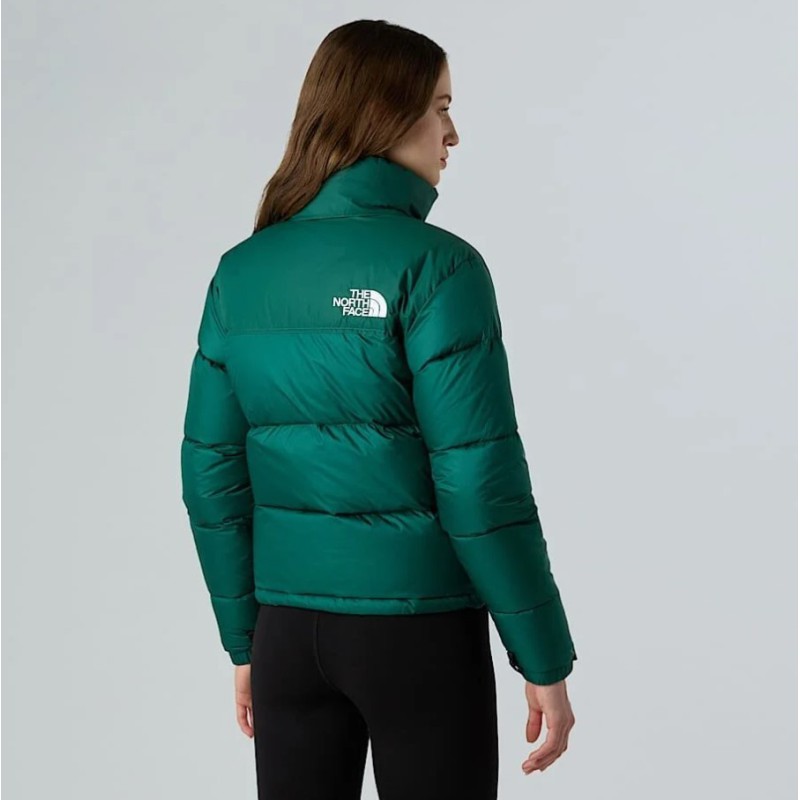 NF0A3XEO1KI1 W 1996 RETRO NUPTSE JACKET HUNTER GREEN