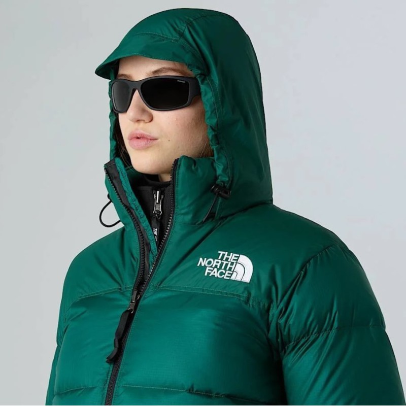 NF0A3XEO1KI1 W 1996 RETRO NUPTSE JACKET HUNTER GREEN