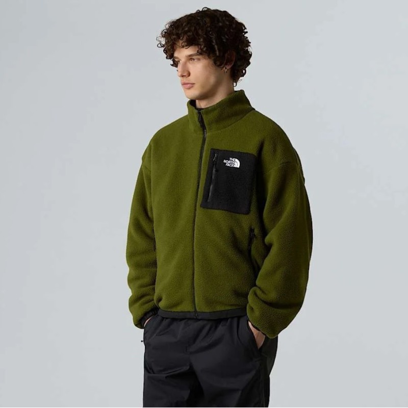 NF0A89GTDOB1 M YUMIORI REVERSIBLE JACKET TNF BLACK/WOODLAND GREEN