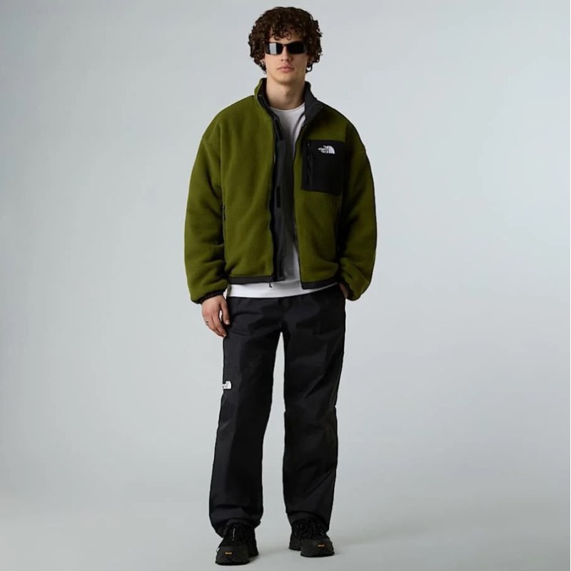 NF0A89GTDOB1 M YUMIORI REVERSIBLE JACKET TNF BLACK/WOODLAND GREEN