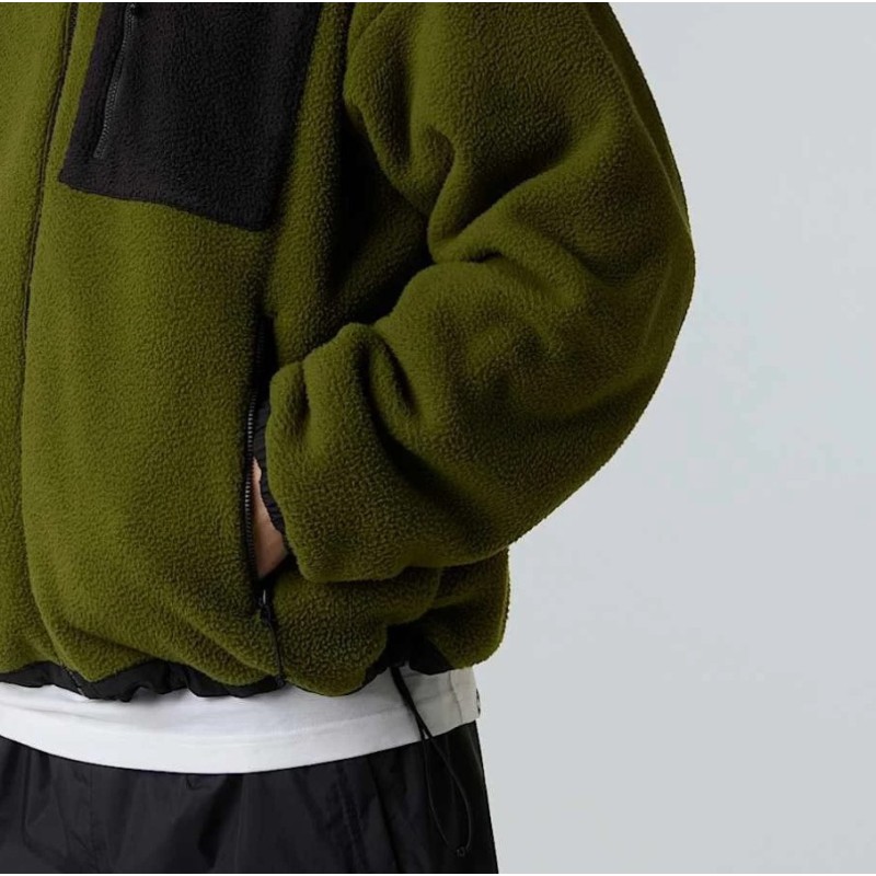 NF0A89GTDOB1 M YUMIORI REVERSIBLE JACKET TNF BLACK/WOODLAND GREEN
