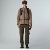 NF0A8D0RBOW1 M GLACIER FLEESE JACKET MOCHA BROWN