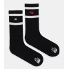 NF0A8EGMJK31 EVERYDAY CREW TNF ICONS SOCK - 2P TNF BLACK
