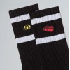 NF0A8EGMJK31 EVERYDAY CREW TNF ICONS SOCK - 2P TNF BLACK