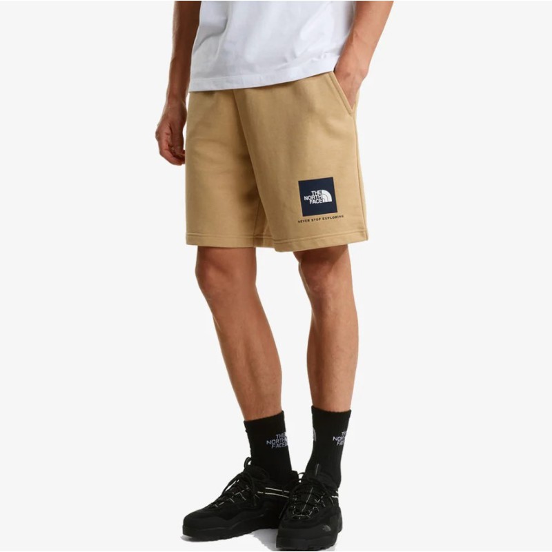 NF0A8GQ8LK51 M BOX NSE LIGHT REGULAR SHORTS KHAKI STONE