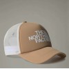 NF0A3FM3HQI1 TNF LOGO KHAKI STONE/TNF WHITE