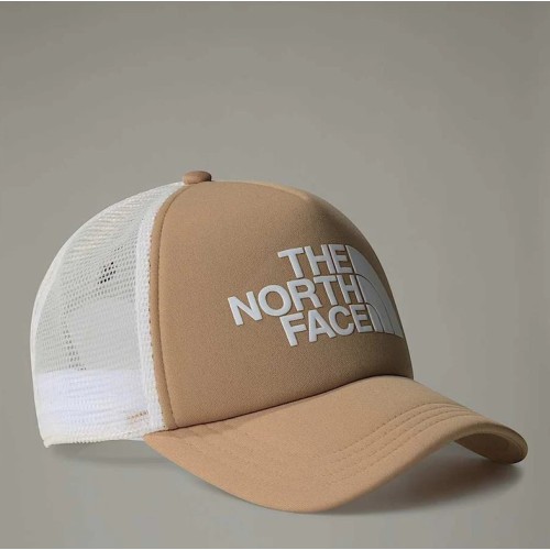 NF0A3FM3HQI1 TNF LOGO KHAKI STONE/TNF WHITE